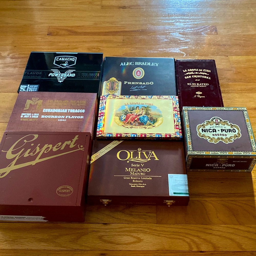Premium rare cigar boxes